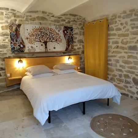 Les Agaves Piscine Panoramique Vue Exceptionnelle Bed & Breakfast Grospierres Exterior photo