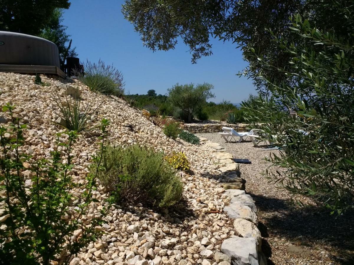 Bed & Breakfast Les Agaves Piscine Panoramique Vue Exceptionnelle Grospierres